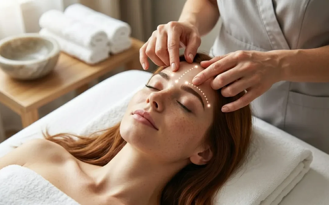Facial Reflexology Point Map: Understanding Facial Zones