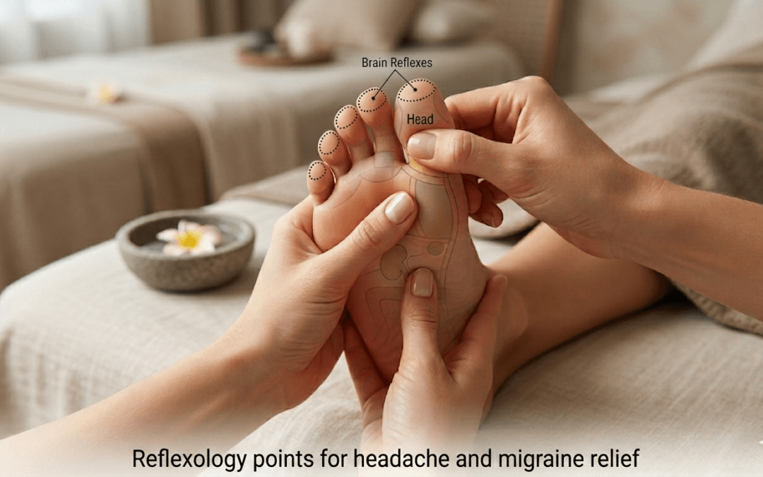 Migraine & Tension Headaches: Reflexology Points That Work